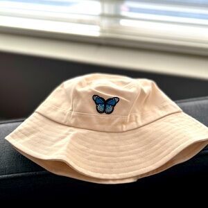 Butterfly Patterned Bucket Hat